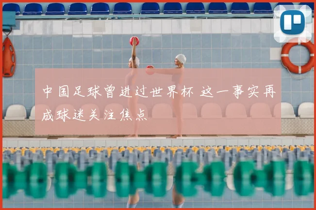 中国足球曾进过世界杯 这一事实再成球迷关注焦点