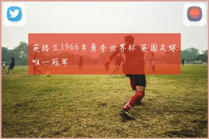 英格兰1966年勇夺世界杯 英国足球唯一冠军