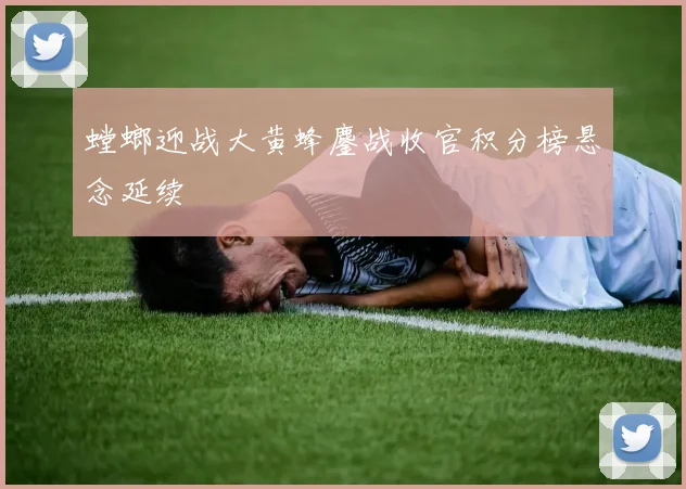 螳螂迎战大黄蜂鏖战收官积分榜悬念延续